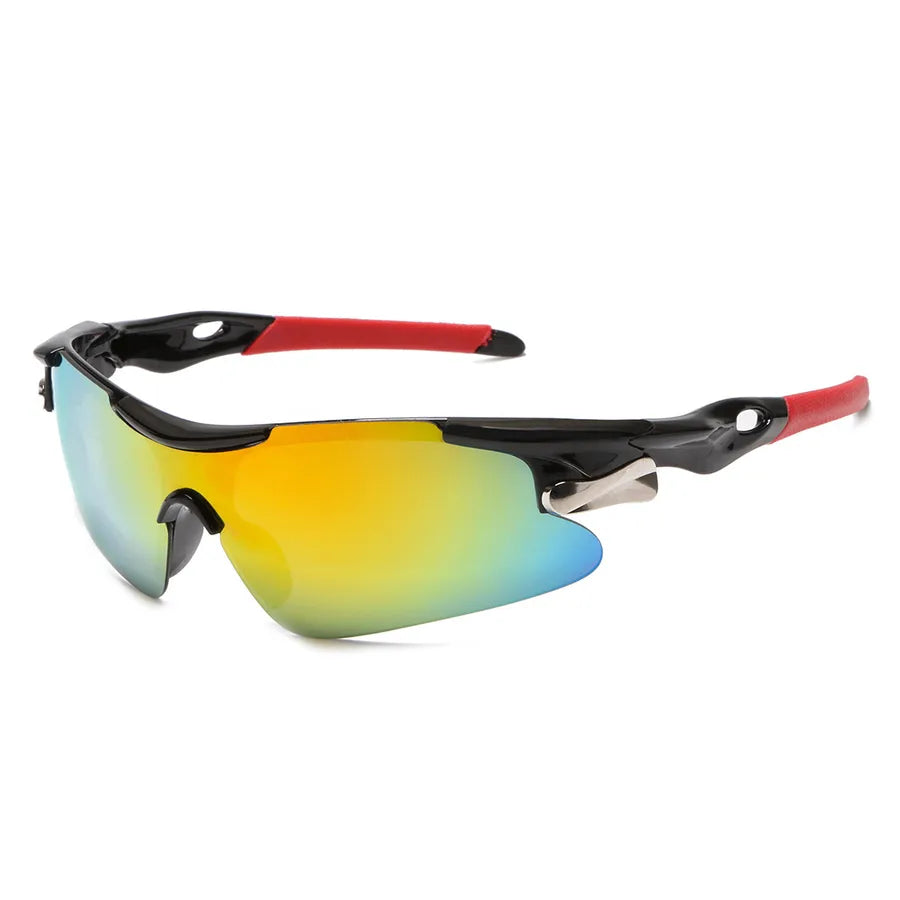 Outdoor Sports Mountaineering Sunglasses Men's Riding Road Mountain Bike Sunglasses Windproof Eye Protection Colorful Glasses Women