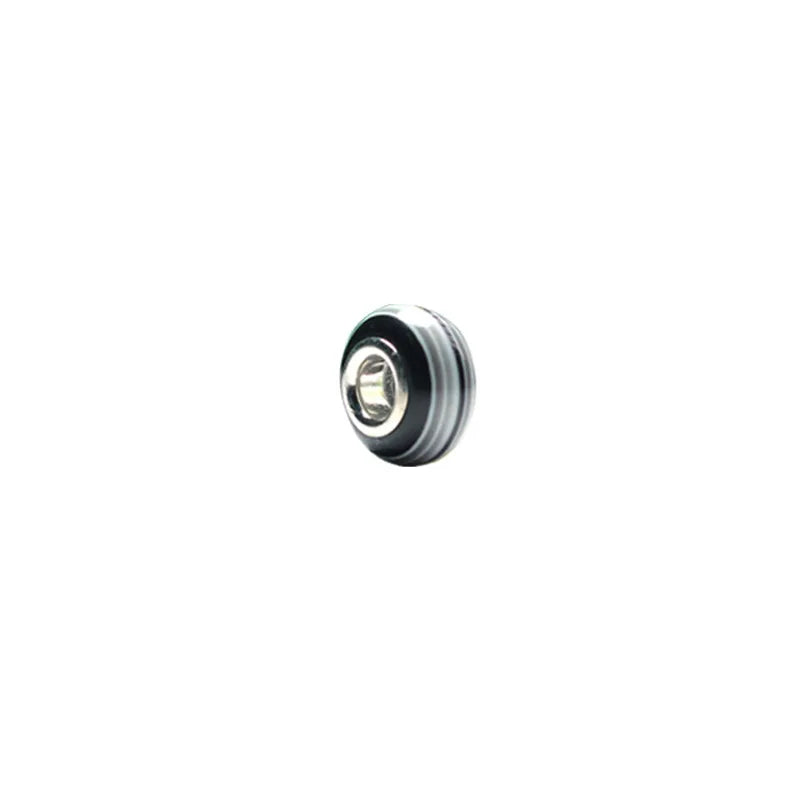 100 PCS/Package 8 * 14mm Resin Round Color Block Beads