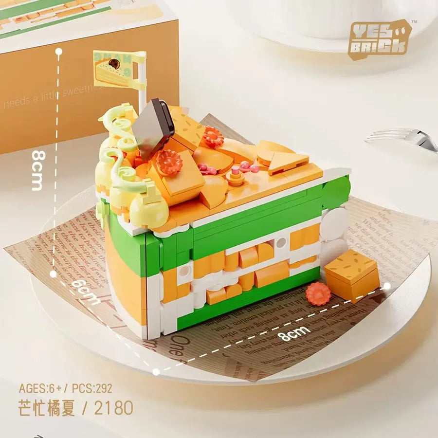 Children Unisex Cake Plastic Building Toys