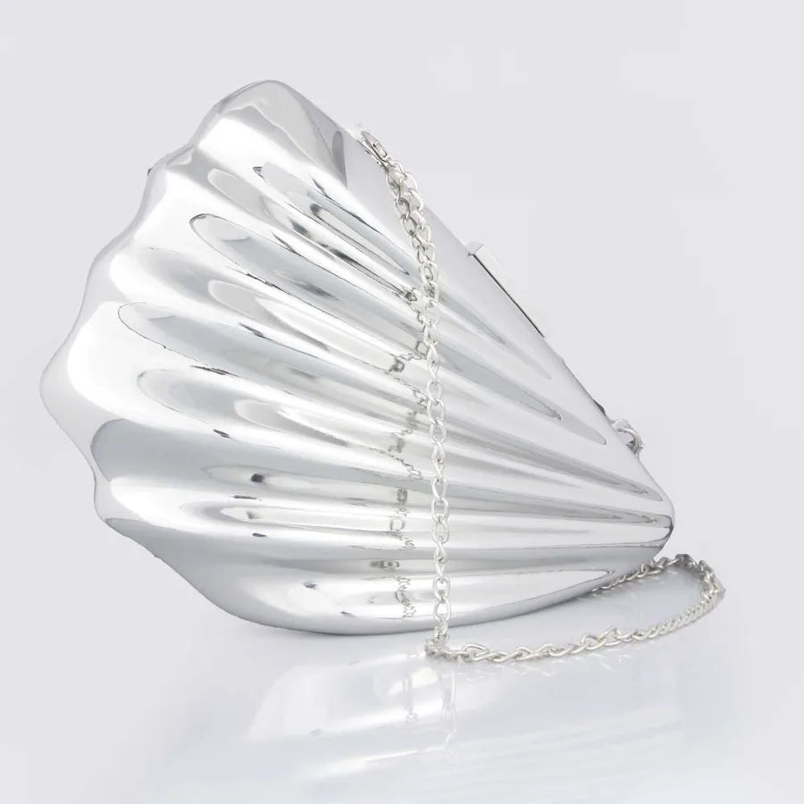 Acrylic Shell Oval Evening Bags