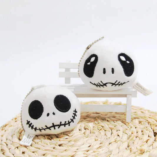 Halloween Jack Devil Skull Plush Toy Funny Ornament Bag Pendant Small Decorations Christmas Horror Night Soft Stuffed Dolls