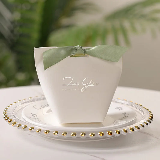 Valentine'S Day Casual Elegant Lady Bow Knot Paper Wedding Party Date Gift Bags Party Supplies Gift Wrapping Supplies 1 Piece