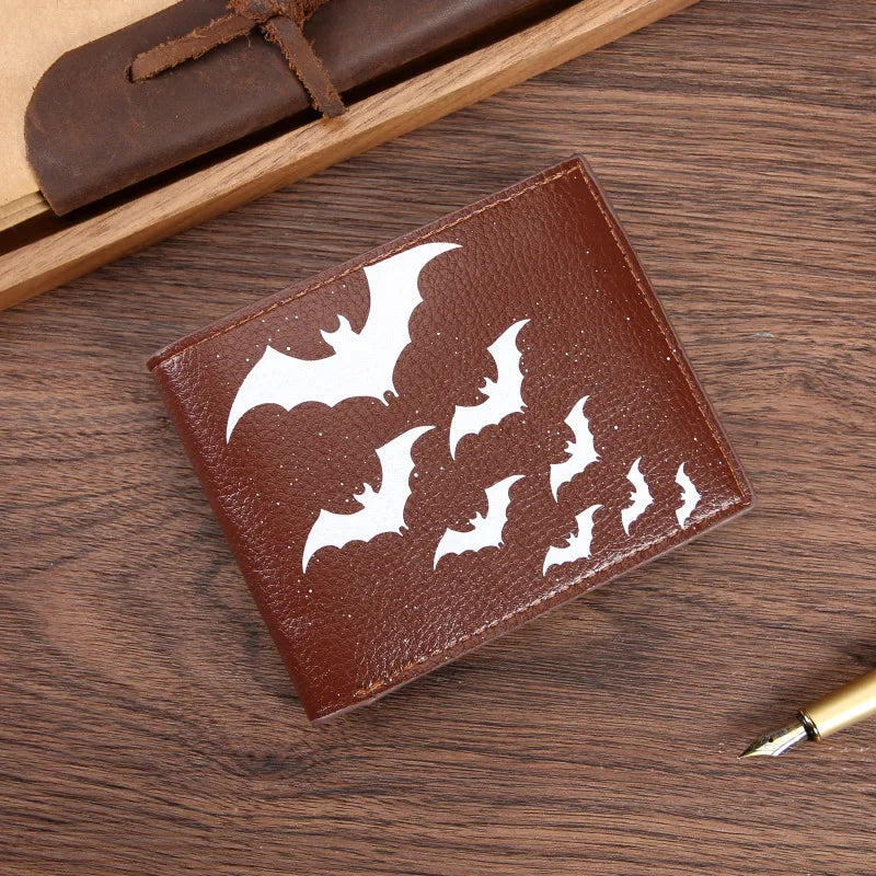 Men's Animal Pu Leather Open Small Wallets