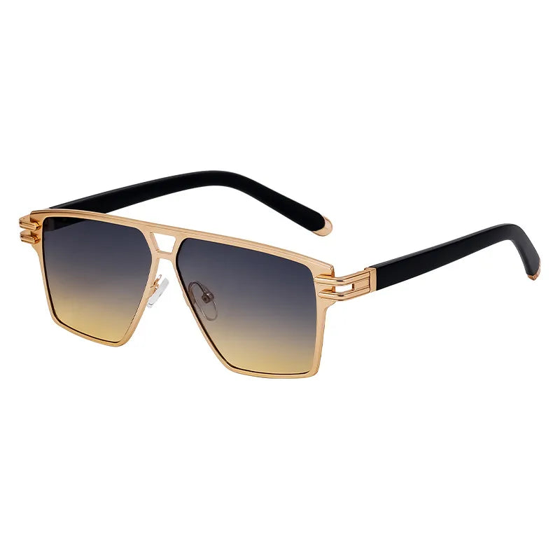 Streetwear Geometric Pc Square Full Frame Men's Sunglasses