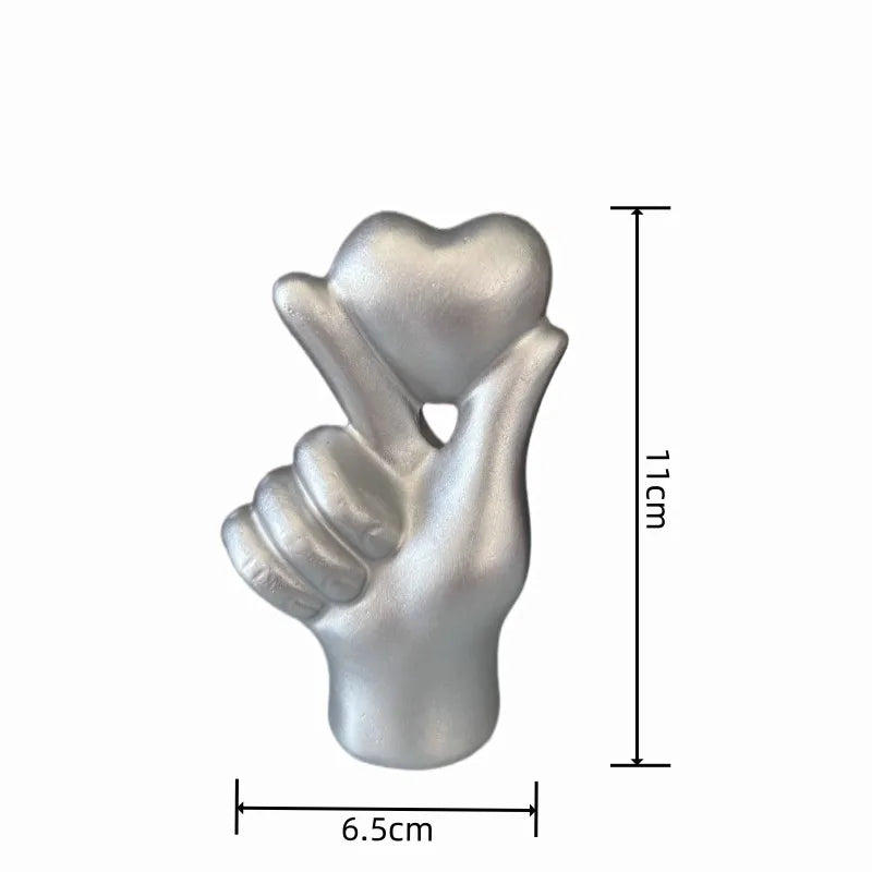Simple Style Classic Style Gesture Plastic Resin Ornaments Artificial Decorations