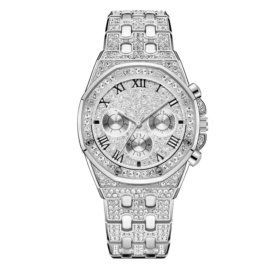 Simple Style Solid Color Double Side Snaps Quartz Women's Watches