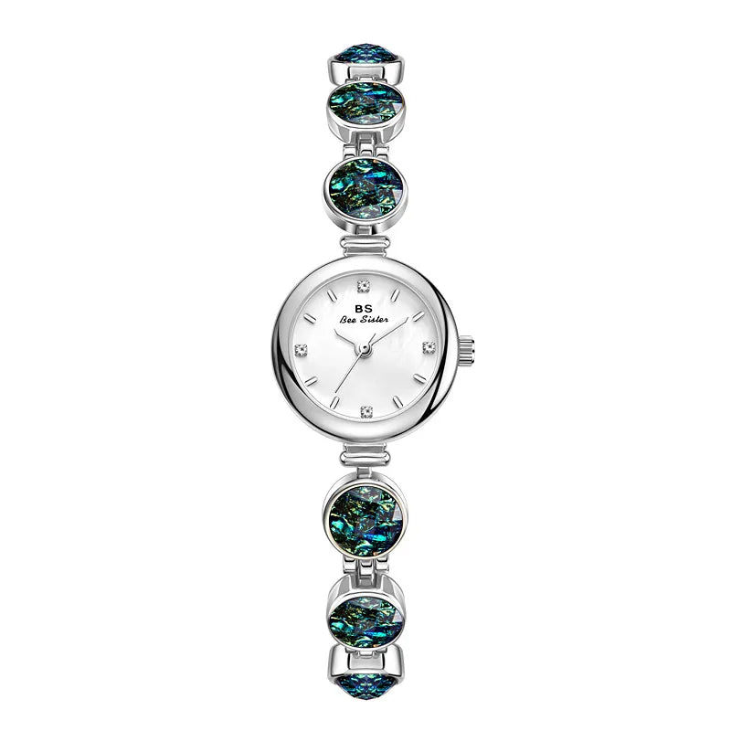 Simple Style Classic Style Solid Color Jewelry Buckle Quartz Women's Watches