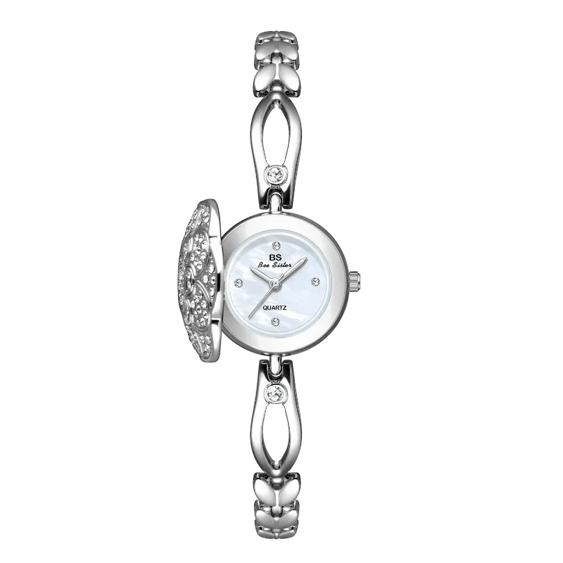 BS retro Direct sales Xiaoxiang flip light luxury Camellia bracelet watch temperament Women's Watch FA1810