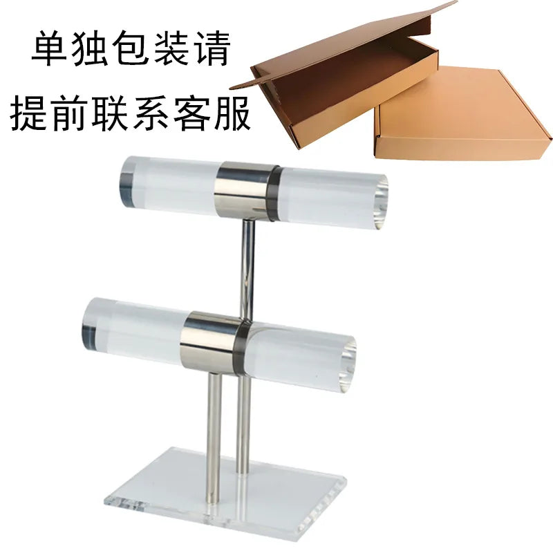 1 Piece Arylic Elegant Simple Style Geometric Jewelry Display Jewelry Rack