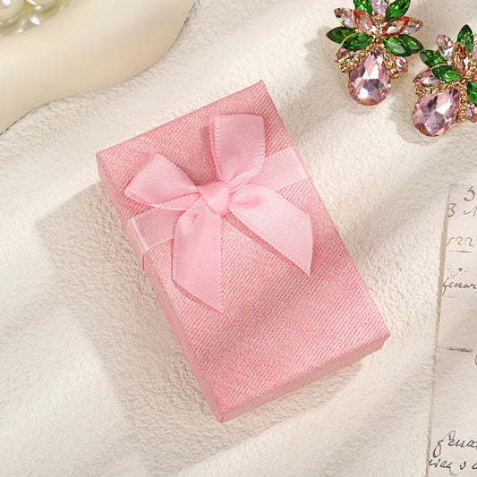 1 Piece Paper Retro Daily Solid Color Jewelry Boxes