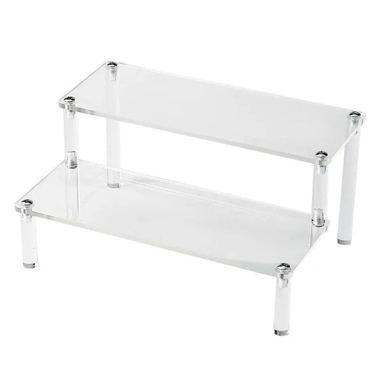 1 Piece Arylic Simple Style Transparent Jewelry Display