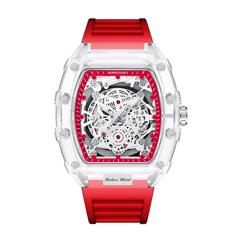 Simple Style Geometric Buckle Quartz Men's Watches