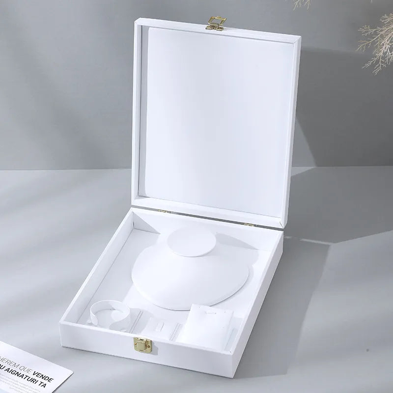 Luxury Jewelry Stand Combo Set Cabinet Display Tray Ring Bracelet Necklace Earring Multi-purpose Holder For Jewelry Store