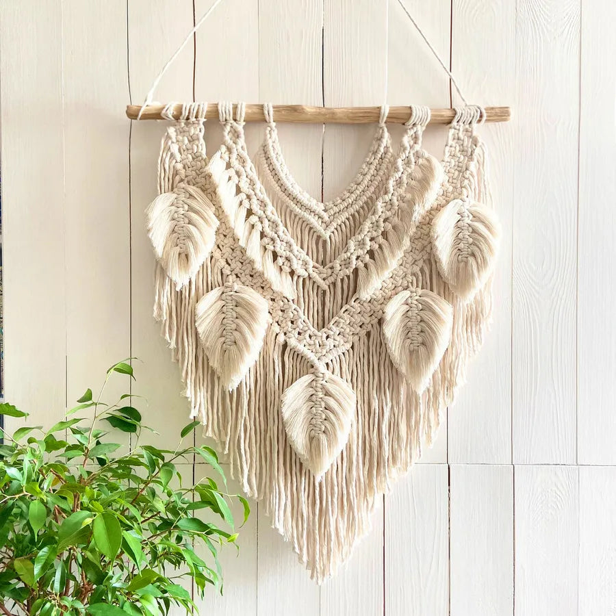 vacation leaf cotton pendant artificial decorations