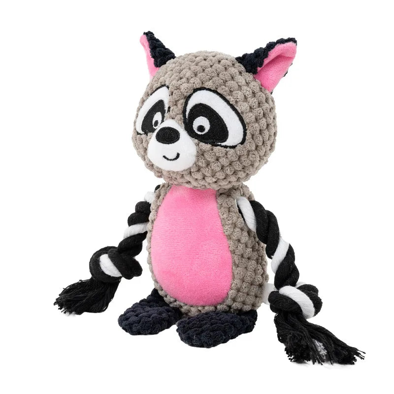 Sound Making Cotton Rope Toys