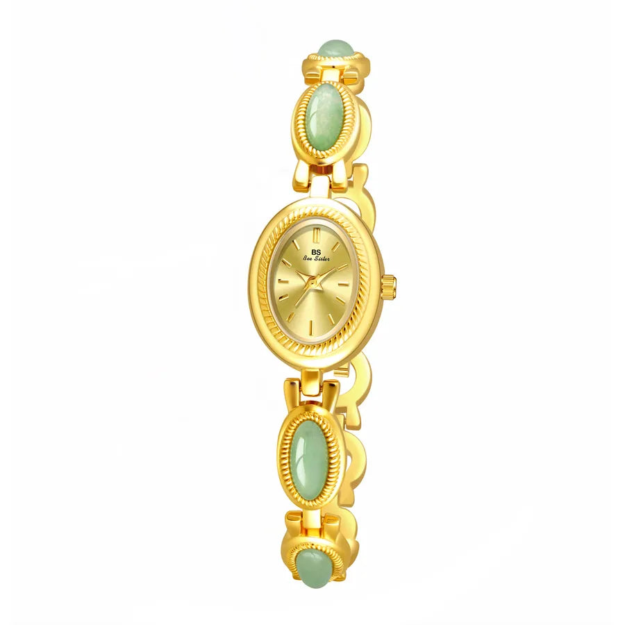 Simple Style Classic Style Solid Color Jewelry Buckle Quartz Watch Women's Watches