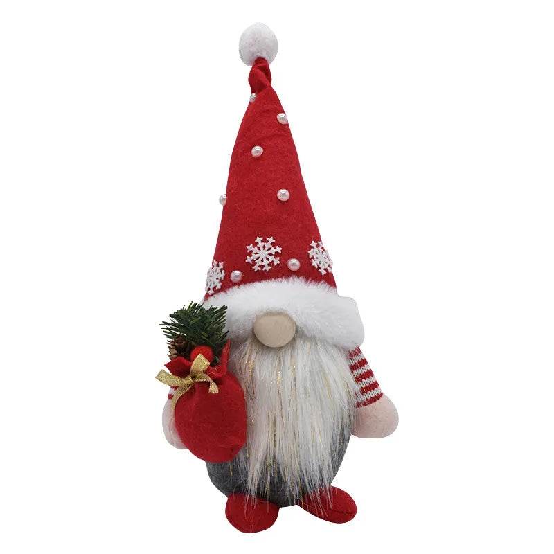 Christmas Geometric Party Rudolph Doll