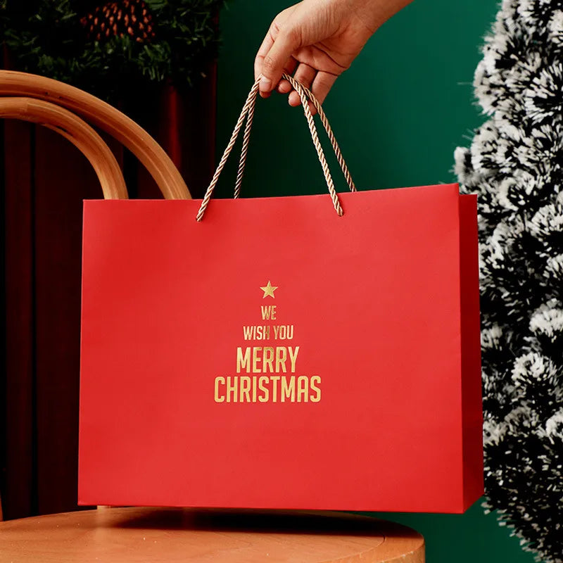 Large Size Christmas Gift Box With Thermal Cup Double Opening Design For Peaceful Night Candy Apple Packaging Scarf Included