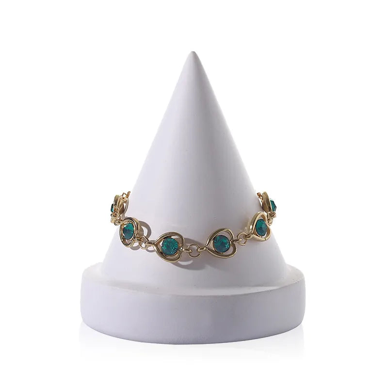Simple Style Solid Color Resin Spray Paint Jewelry Display
