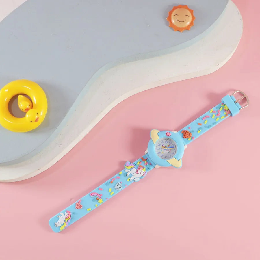 Manufacturers supply new creative children's watches kindergarten primary school students cartoon veneer watches cartoon watch wholesale