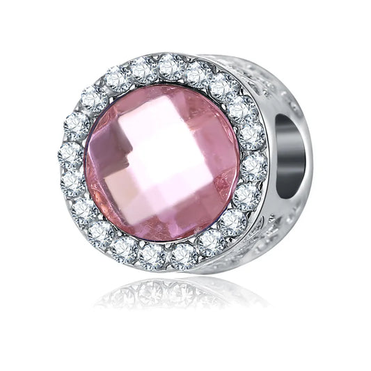 1 Piece 1.2*1.2*1cm Alloy Round Beads
