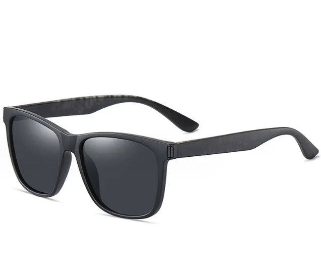 simple style color block tac square full frame men's sunglasses