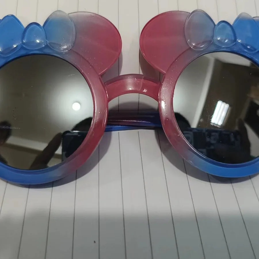 Children's Sunglasses, Cute Princess Fashion Gradient Cartoon Sunglasses for Boys and Girls, Colorful Sun Protection and Trendy Glasses