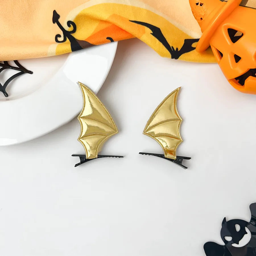 Halloween Party Festive Women's Hair Accessories Spider Web Bat Headband Atmosphere Feeling Hair Clip Pumpkin Skull Design