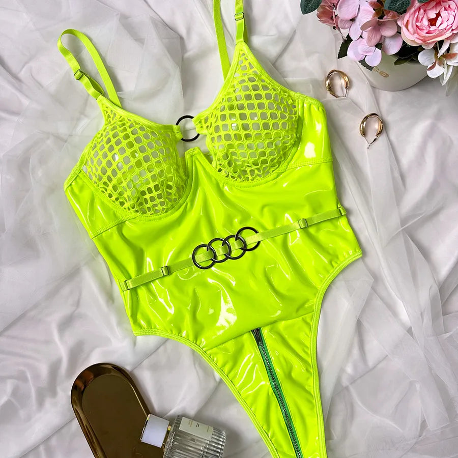 Lady Sexy Solid Color Sexy Lingerie Polyester Sexy Lingerie Sets Lingerie & Pajamas