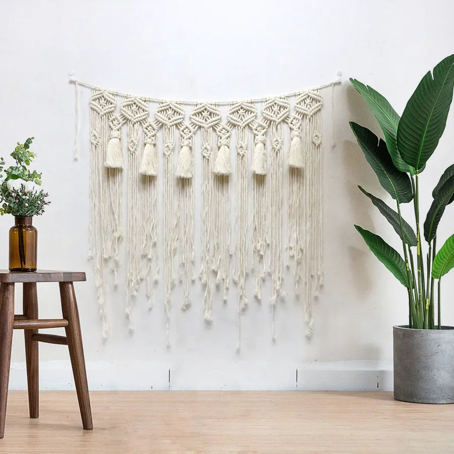 vacation solid color cotton pendant artificial decorations