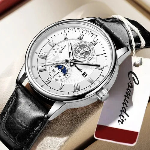 casual earth buckle quartz men's watches