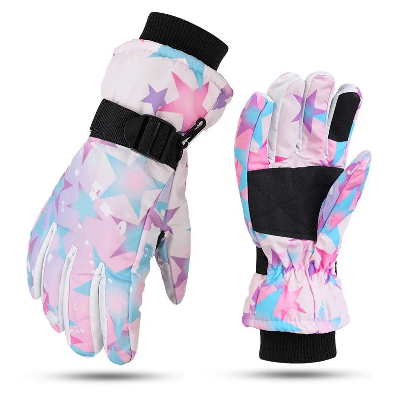 Unisex Elegant Lady Geometric Gloves