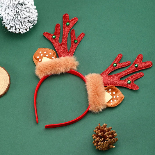 Cartoon Style Cute Antlers Plastic Hair Bands & Headbands