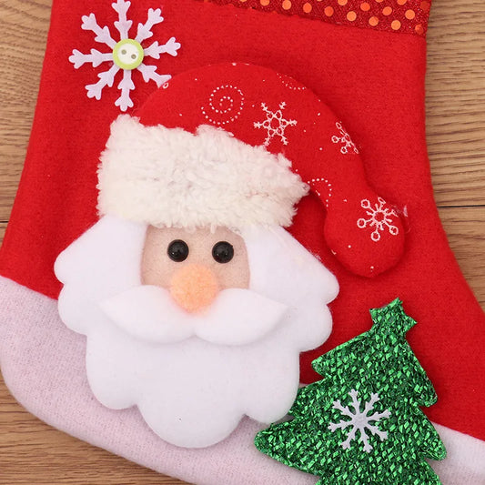 Christmas Cute Santa Claus Snowman Party Christmas socks
