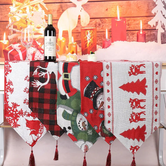 Christmas Fashion Elk Banquet tablecloth
