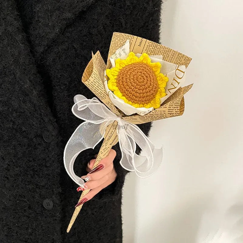 Sweet Multicolor Knit Artificial flowers