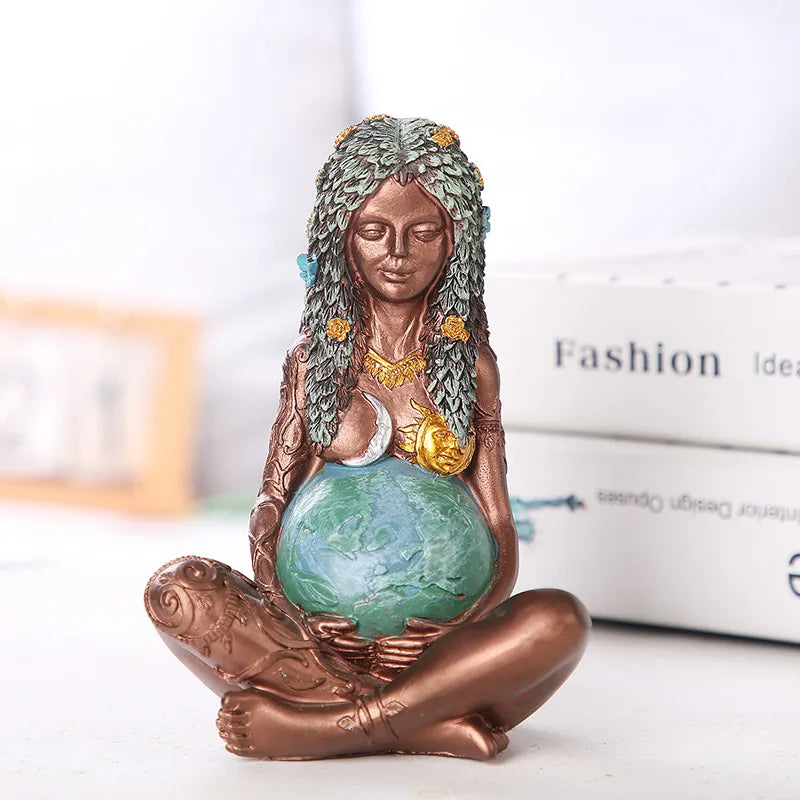 mother earth statue resin craft ornament desktop decoration wholesale
