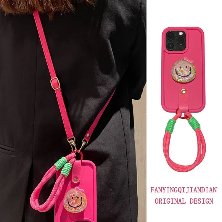 Silica Gel Smiley Face Cute Phone Cases Phone Accessories