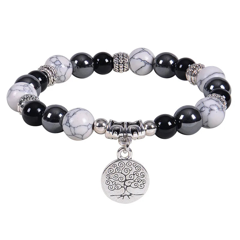 Simple Style Classic Style Round natural stone Bracelets In Bulk