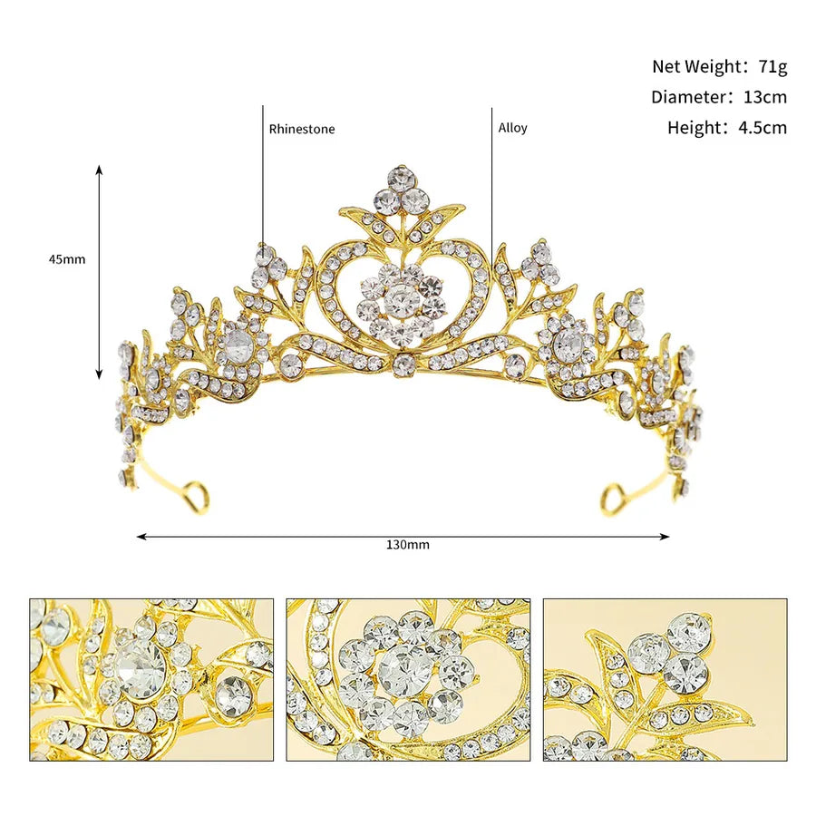 retro baroque crown bridal headdress wholesale nihaodropshipping