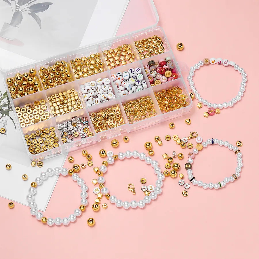 1 Set Acrylic Letter DIY Ornament Accessories Beads