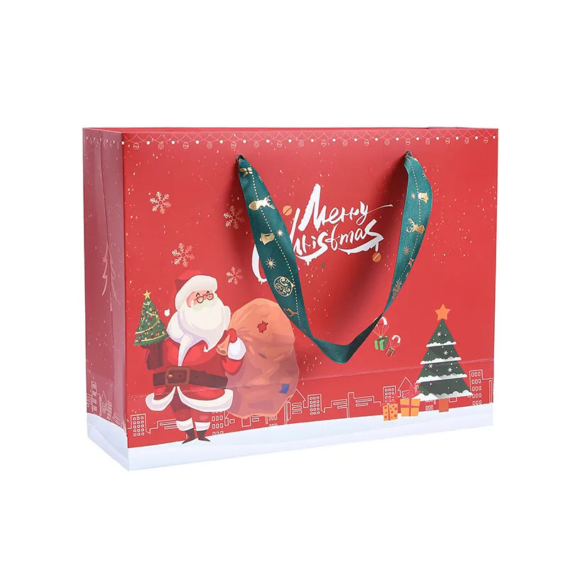 Christmas Gift Box Creative Double Door Red Warmth Cup Scarf Candy Gift Box For Peaceful Night Hand Warmer Snack Storage