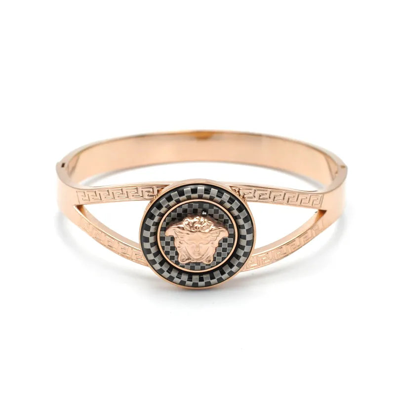 Simple Style Roman Style British Style Animal Titanium Steel Men's Bangle Men Cuff & Bangle