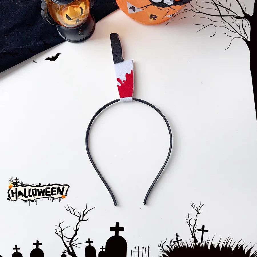 New Arrival Halloween Ornaments Creative Funny Pumpkin Ghost Bat Side Clip Top Clip Festival Atmosphere Hair Accessories