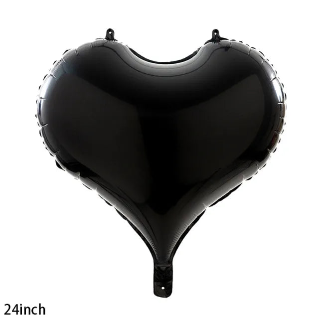 valentine's day letter aluminum film wedding party balloons