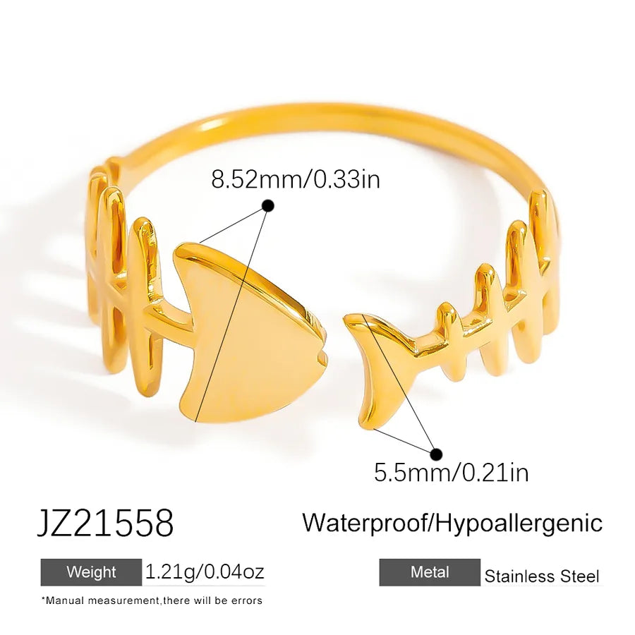 Wholesale Jewelry Vacation Beach Octopus 304 Stainless Steel Rings