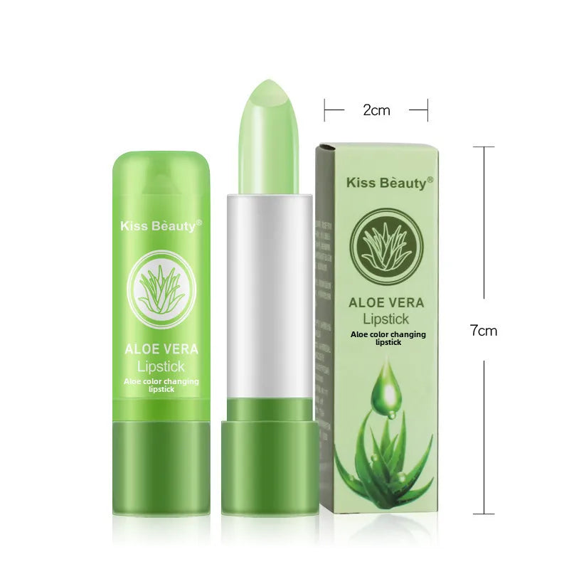 kiss beauty lipstick color change lip balm moisturizing waterproof anti-dry crack temperature change lipstick wholesale