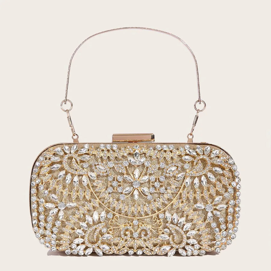 new diamond-embedded evening bag with cheongsam dress evening bag women's handbag explosion