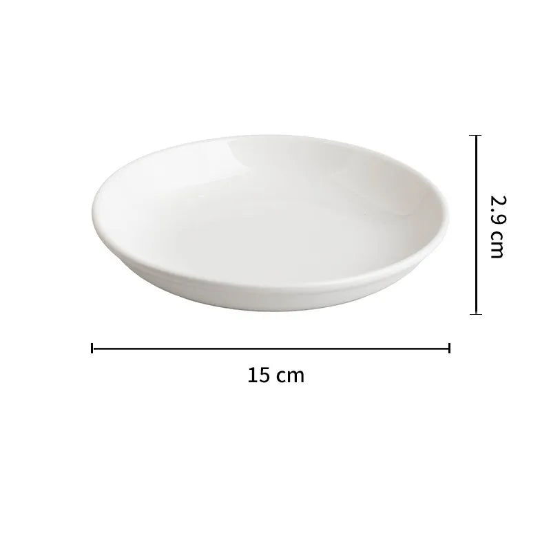 Nordic Style Pet Ceramic Bowl High Footed Cat Food Bowl Snack Can Head Plate Anti-neck Disease Anti-overturn Cat Food Basin