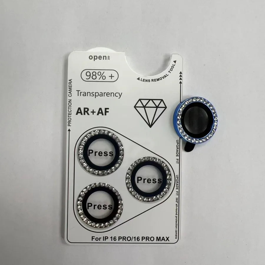 tempered glass Geometric Elegant Sweet Mobile Phone Lens Protective Film Phone Accessories
